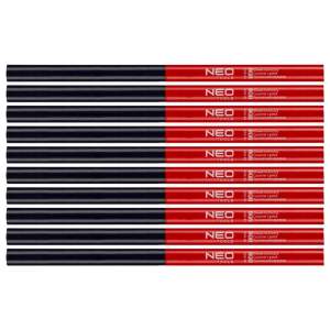 NEO TOOLS Ácsceruza kétszínű, piros-kék, 12db 13-805