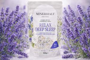 Minerisalt Relax Deep Sleep 1000 g, Stresszoldó , relaxáló fürdősó