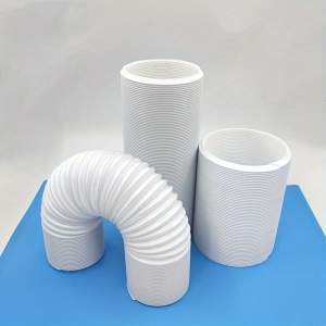 Univerzális hordozható légkondicionáló elszívó tömlő, balmenetes, 100/200 cm 15 cm átmérő, 200 cm