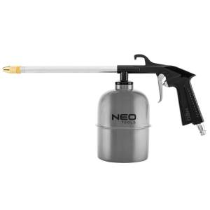 NEO TOOLS Pneumatikus alvázvédő, motormosó, olajozó pisztoly, HVLP 14-706