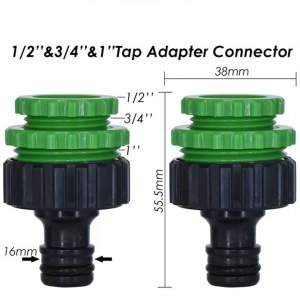 Univerzális 1/2 és 3/4 és 1 csapadapter csatlakozó
