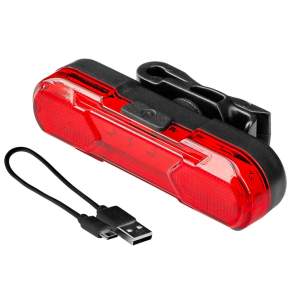 NEO TOOLS Kerékpár hátsó lámpa, 30lm, LED akkus, 3W 91-002
